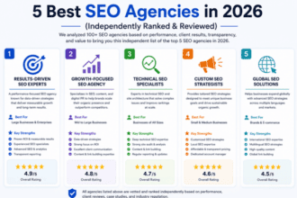 5 Best SEO Agencies in 2026 (Independently Ranked & Reviewed)