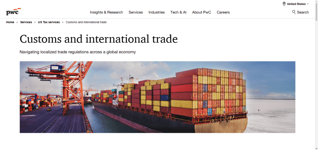 PwC Customs & Trade