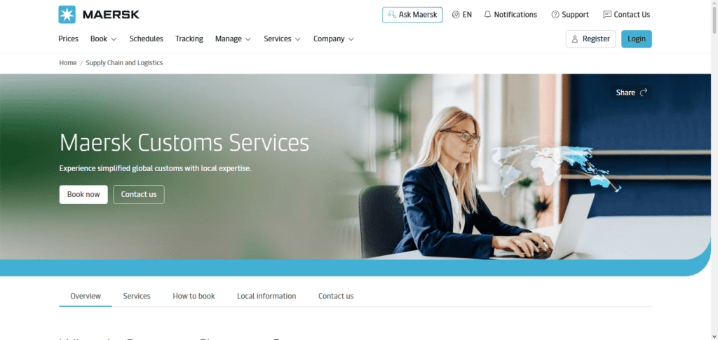 Maersk Customs Advisory