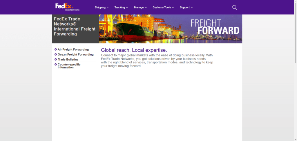 FedEx Trade Networks